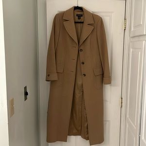 Brooks Brothers camel hair trench
